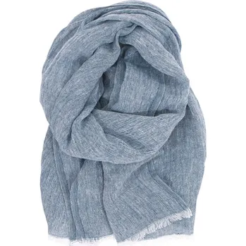 Šála Lapuan Kankurit Lněný šál Halaus, borůvkově modrý