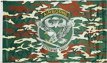 Mil-Tec Vlajka US Airborne maskovaná