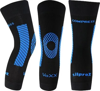 Cyklistické návleky VoXX Protect návlek na koleno černý/modrý