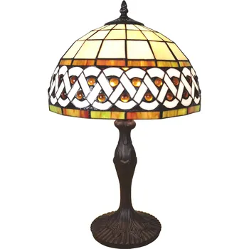 Lampička Stolní Tiffany lampa Nancy - Ø 31*43 cm