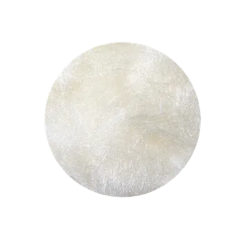 Natural SILK dubbing - bílá