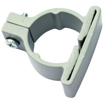 Příslušenství pro plot Objímka pro 3D panel ultralight, průběžná 48 mm, šedá