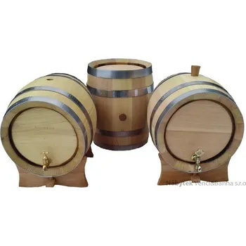 Stojan na víno Okruta dubový soudek na alkohol 25 litrový