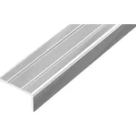 NOVÁK Schodová lišta 10x25 elox stříbro samolepící, 0,9m AAHAE B250010-SK/0,9