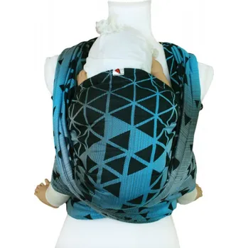 Šátek na nošení dítěte Rebozo Be Lenka Triangel - safír