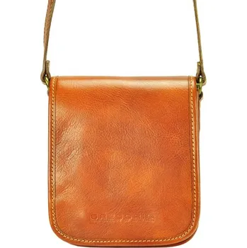 Kabelka Pánská kožená malá crossbody taška Gregorio 855T světlehnědá | KabelkyproVas.cz