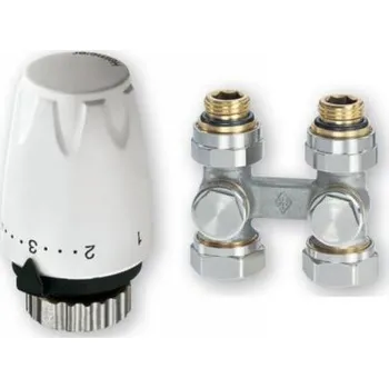 Hlavice pro radiátor Set hlavice DX + Vekotrim 1/2" přímý