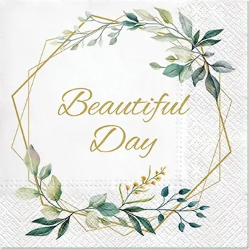 Papírový ubrousek Godan Ubrousky Beautiful Day 33 x 33 cm 20 ks
