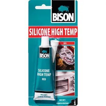 Tmel Bison Silicone High Temp 17947 červený tmel 60 g