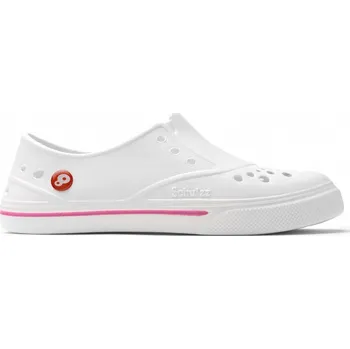 Dámská zdravotní obuv Obuv Schu'zz Sneaker'zz 0088 bílá potisk růžový pruh Velikost: 39