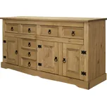 Komoda 3 dveře + 7 zásuvek CORONA vosk
