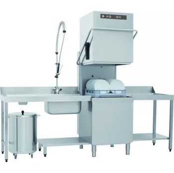 Myčka nádobí NT 102 - Myčka průb. dvouplášťová 50x50 - 400 V