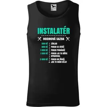 Pánské tílko Pánské tílko Malfini Core Hodinová sazba - instalatér