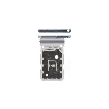 Telefonní příslušenství Samsung GH98-46193C slot na SIM kartu pro SM-G996B/DS(Galaxy S21+ 5G) silver
