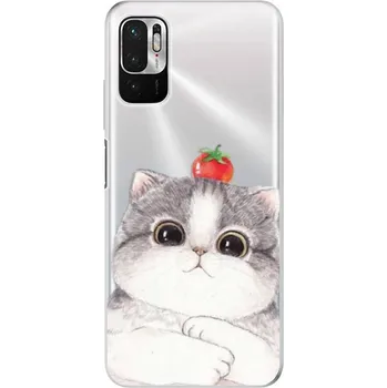 Pouzdro na mobilní telefon Odolné silikonové pouzdro iSaprio - Cat 03 - Xiaomi Redmi Note 10 5G