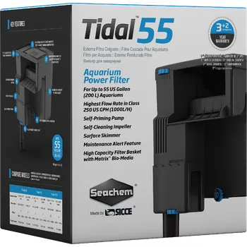 Akvarijní technika SEACHEM Vnější filtr TIDAL 55, 1000 l/hod