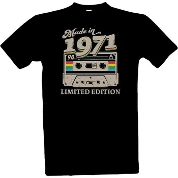 Pánská móda Tričko s potiskem Made in 1971 pánské