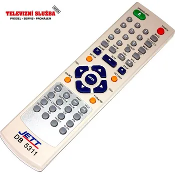 Dálkový ovladač Dálkový ovladač DVD - JETT DB5311 = SDV8801T NÁHRA