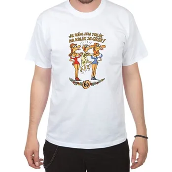 Pánské tričko Tričko pro muže k šedesátce - velikost XL
