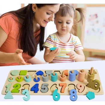 Dřevěná hračka DAALO Dřevěné počty