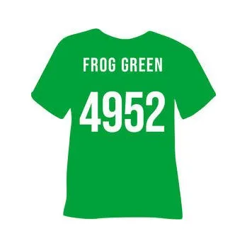 Textilní nažehlovací páska Nažehlovací fólie Poli-Flex® Turbo 4952 Frog Green