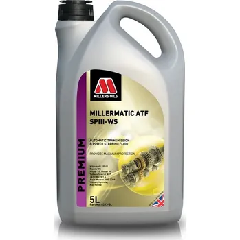 Auto-moto MILLERS OILS Millermatic ATF SP III 62135 syntetický olej pro autom. převod. a serva řízení korejských a japonských vozů 5 l