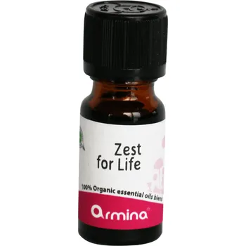 Vonný olej Armina Bio směs do difuzéru na zmírnění úzkosti a deprese Zest for Life 5 ml
