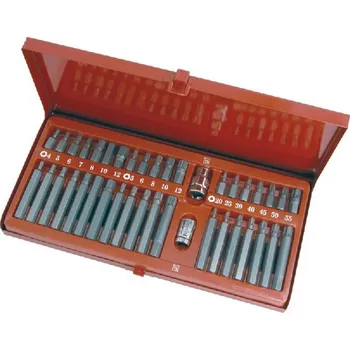Nářadí pro automobil Sada bitů IMB/TRX/XZN s nástavci pro ráčnu 3/8" a 1/2" 40.dílná ENERGY