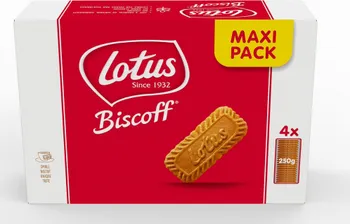 Lotus Biscoff originální karamelové sušenky 4x 250 g