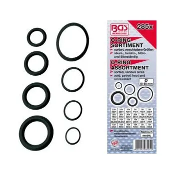 sada velkých gumových O kroužků NBR 18-50mm,O kroužek guma NBR 18mm-50