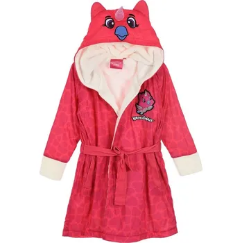 Dívčí župan Hatchimals - tmavě růžový dívčí župan Velikost: 104