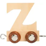 SMALL FOOT Dřevěný vláček vláčkodráhy abeceda písmeno Z