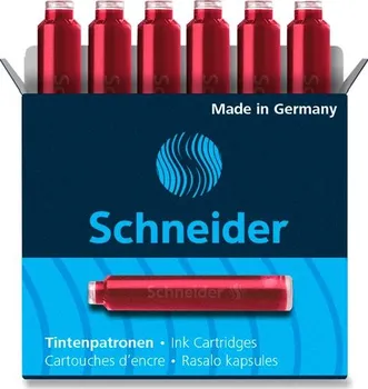 Náplň do psacích potřeb Schneider Inkoustové bombičky 6 ks