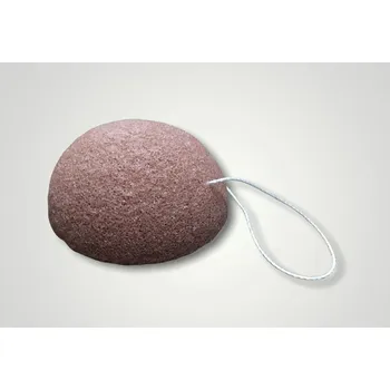 Konjac houbička červená s francouzskou červenou hlínou