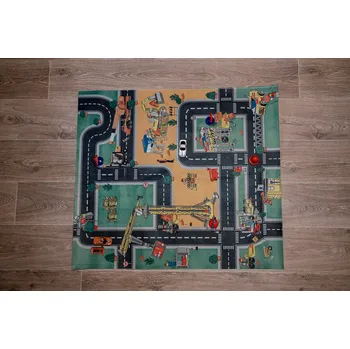 Hrací deka ABC Hrací podložka Město snů Provedení: Staveniště