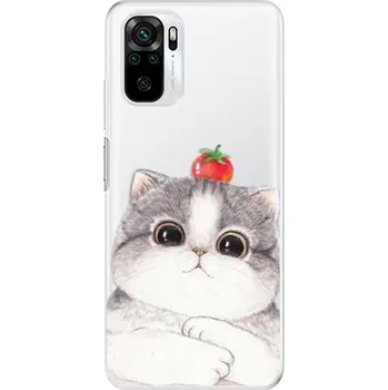 Pouzdro na mobilní telefon Odolné silikonové pouzdro iSaprio - Cat 03 - Xiaomi Redmi Note 10 / Note 10S