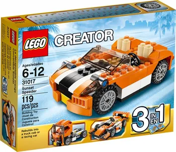 Stavebnice LEGO LEGO Creator 3v1 31017 Oranžový závoďák