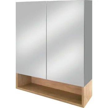 Koupelnový nábytek Olivín max - zrcadlová skříňka 100 cm s nikou OMG100xz