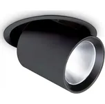 Ideal Lux 248196 LED zápustné stropní bodové svítidlo Nova 1x30W | 3150lm | 3000K - černá + Trio 983-3400 3x LED žárovka TROPFEN 1x4W | E14 | 470lm | 3000K