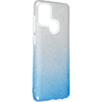 Náhradní kryt pro mobilní telefon Pouzdro silikon Samsung A217 Galaxy A21s Shining stříbrné / modré