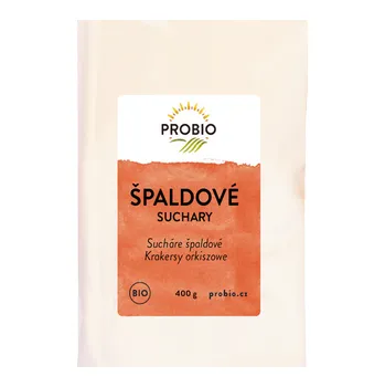 Cukrovinka BIO suchary špaldové, 200 g