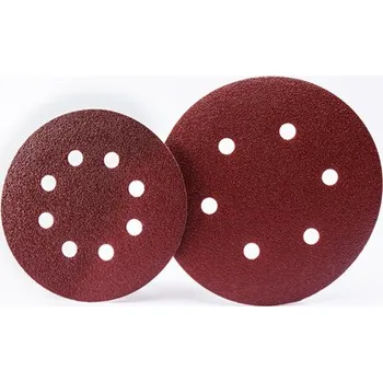 Brusný papír CMN-KARNASCH Brusný výsek 125 - 8D suchý zip CR57V Zrnitost: 100, Typ: na suchý zip, Počet děr: 8