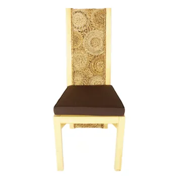 Jídelní židle Ratan-klub Caucedos borovice/banánový list