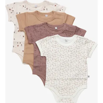 Pippi kojenecké body s krátkým rukávem OEKO - TEX set 4 ks 3820 - 433 Velikost: 104 OEKO - TEX