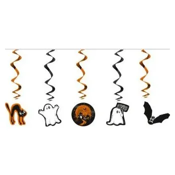 Girlanda - HALLOWEEN - 60 cm - sada 5 ks