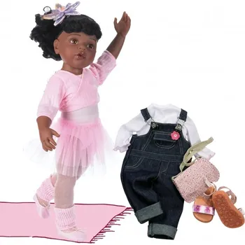 Panenka panenka Hannah Götz afroameričanka baletka 50 cm + 15 dílů AKCE