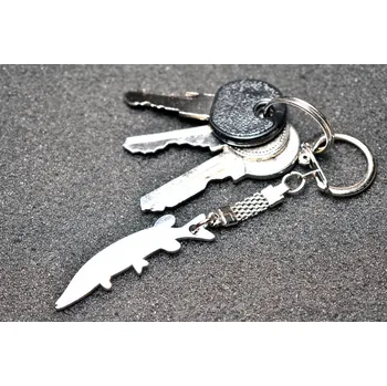 MojePřívlač.cz Rybářský přívěšek na klíče Štika