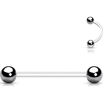 Piercing Piercing do jazyka BioFlex (1,6 x 16 mm)