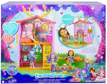 Domeček pro panenku MATTEL Enchantimals Cozy Deer House