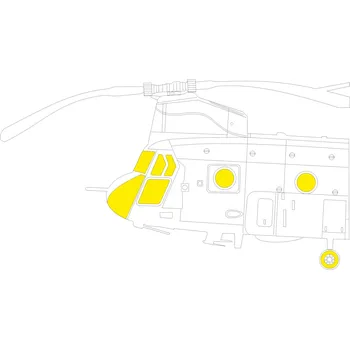 Plastikový model Eduard 1/48 CH-47A Tface (HOBBY BOSS)